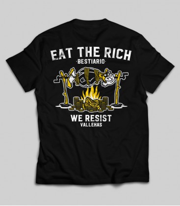 Camiseta Eat The Rich - WE RESIST