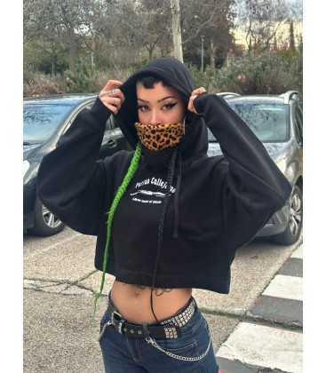 Sudadera Croptop Perras Callejeras