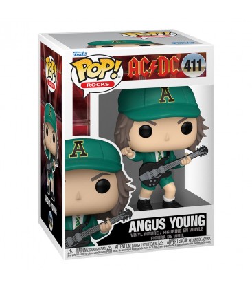 AC/DC POP! Rocks Vinyl Figura Angus Young(Green) 9 cm