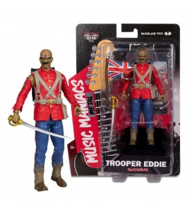 Figura Eddie Iron Maiden The Trooper Music Maniacs McFarlane Toys