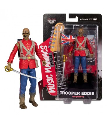 Figura Eddie Iron Maiden The Trooper Music Maniacs McFarlane Toys