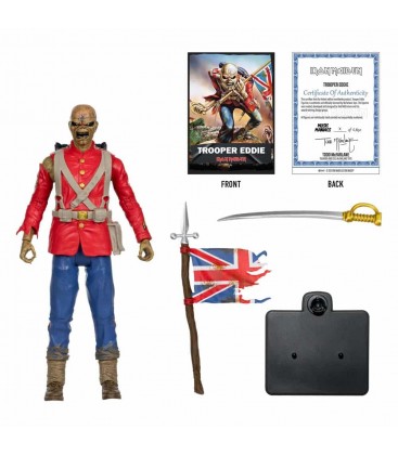 Figura Eddie Iron Maiden The Trooper Music Maniacs McFarlane Toys