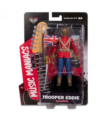 Figura Eddie Iron Maiden The Trooper Music Maniacs McFarlane Toys