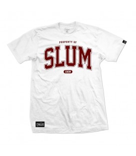 CAMISETA PROPERTY WHITE - SLUM WEAR
