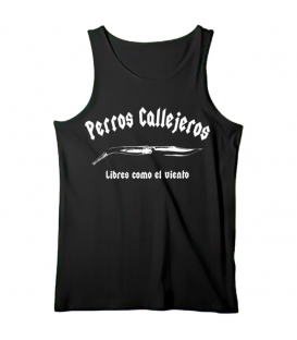 Camiseta tirantes Perros Callejeros