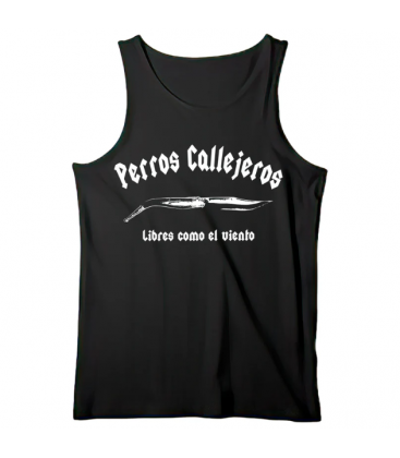 Camiseta tirantes Perros Callejeros