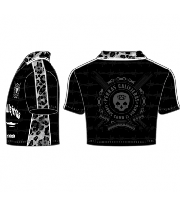 Camiseta Futbol Croptop Perras Callejeros F.C.