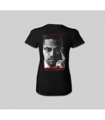 Camiseta Mujer Malcolm X  - WE RESIST