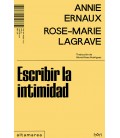 Escribir la intimidad - Altamarea