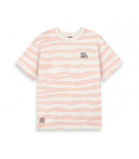 Camiseta The Shelter All Over Print Pink - Grimey Wear