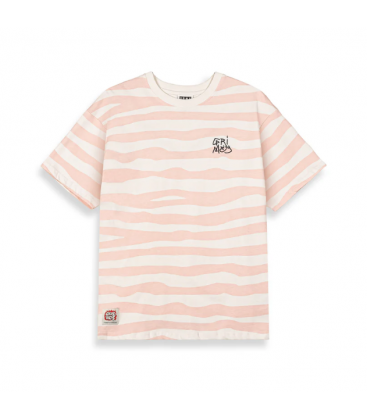 Camiseta The Shelter All Over Print Pink - Grimey Wear