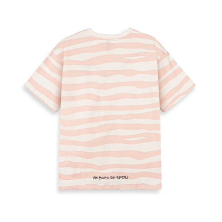 Camiseta The Shelter All Over Print Pink - Grimey Wear