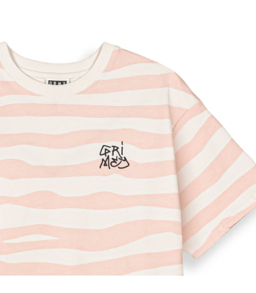 Camiseta The Shelter All Over Print Pink - Grimey Wear