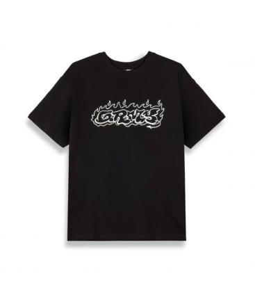 Camiseta The Shelter Throw Up Black - Grimey Wear