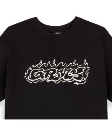 Camiseta The Shelter Throw Up Black - Grimey Wear