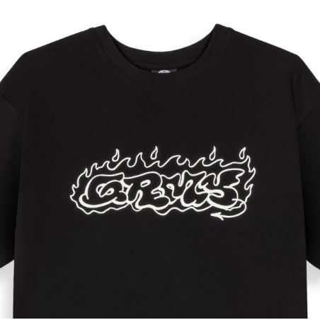 Camiseta The Shelter Throw Up Black - Grimey Wear