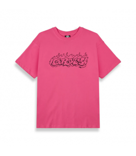 Camiseta The Shelter Throw Up Fucshia - Grimey Wear