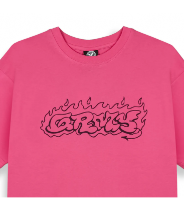 Camiseta The Shelter Throw Up Fucshia - Grimey Wear