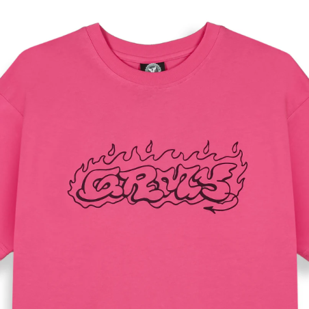 Camiseta The Shelter Throw Up Fucshia - Grimey Wear