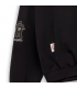 Sudadera capucha The Shelter Boxy Black - Grimey Wear