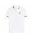 Polo diseño Telaraña  Blanco - HARD WAY