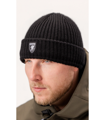 Winter Hat “Action Heavy Knit” Black -  PgWear