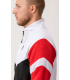 Track Top “Messina” White Black/Red - PgWear