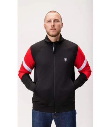 Track Top “Messina” Black Red/White - PgWear