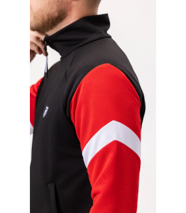Track Top “Messina” Black Red/White - PgWear