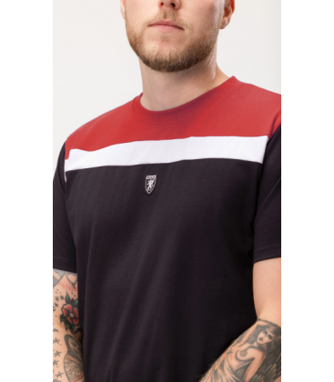 T-shirt “Quintessence” Black Red/Black - PgWear