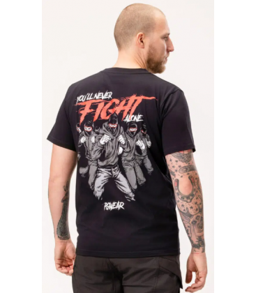 T-shirt “Fight” Black - PgWear