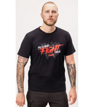 T-shirt “Fight” Black - PgWear