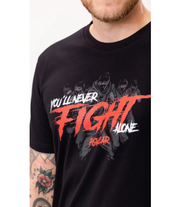 T-shirt “Fight” Black - PgWear