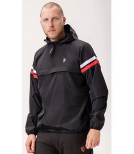 Jacket “Expedition” Black White/Red - PgWear