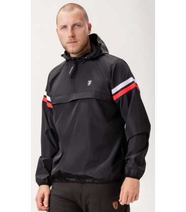 Jacket “Expedition” Black White/Red - PgWear