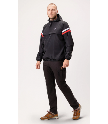 Jacket “Expedition” Black White/Red - PgWear