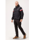 Jacket “Expedition” Black White/Red - PgWear