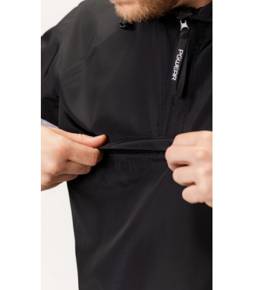 Jacket “Expedition” Black White/Red - PgWear