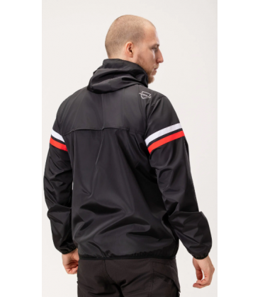 Jacket “Expedition” Black White/Red - PgWear