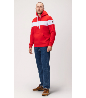 Sweatshirt “Trio” Red/White - PgWear