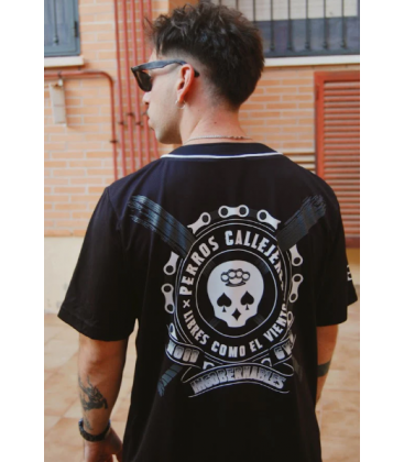 Camisa beisbol Hood Gang  Perros Callejeros