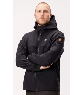 Full Face Softshell Jacket “Struggle” Black - PgWear