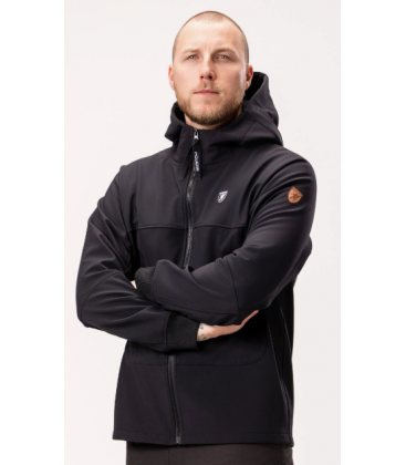 Full Face Softshell Jacket “Struggle” Black - PgWear