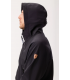 Full Face Softshell Jacket “Struggle” Black - PgWear
