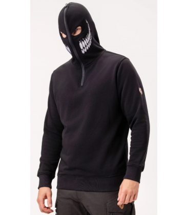 Hoodie “Visitor” Black - PgWear