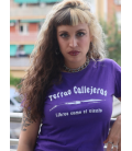 Camiseta Mujer Perras Callejera Morada