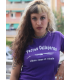 Camiseta Mujer Perras Callejera Morada
