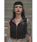 Chaleco CropTop Harrington - Perras Callejeras