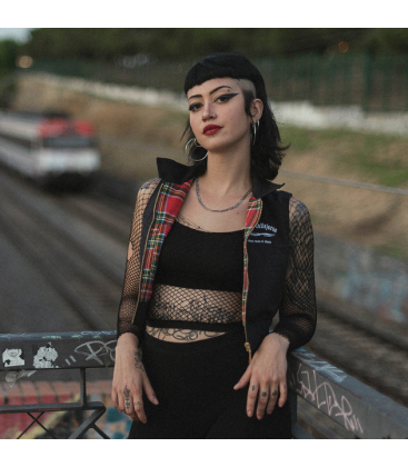 Chaleco CropTop Harrington - Perras Callejeras