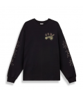 Camiseta De Manga Larga Sampans Black - Grimey Wear